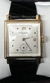 VINTAGE18KT ROSE GOLD PATEK PHILLIP WATCH