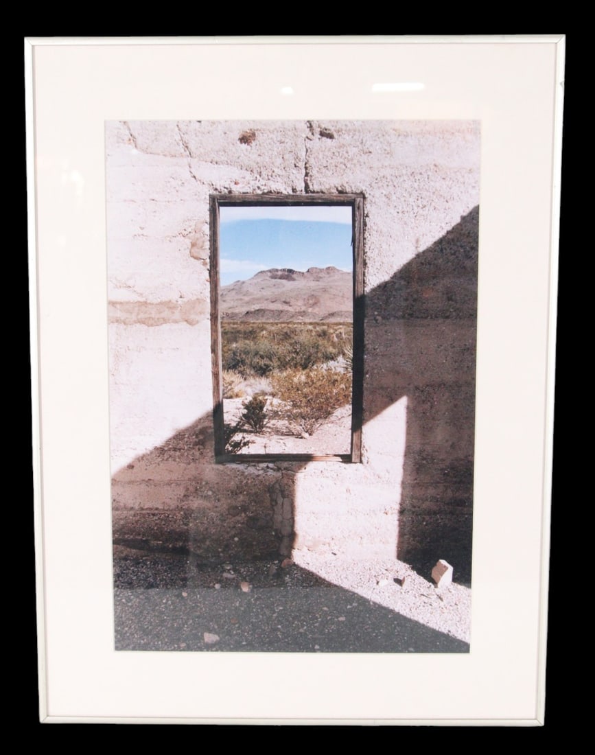 JUDY YOUENS "BIG BEND" PHOTOGRAPH, 2012: JUDY YOUENS "BIG BEND" PHOTOGRAPH, 2012. Height: 24 in. by Width: 18.25 in. by Depth: 1 IN.