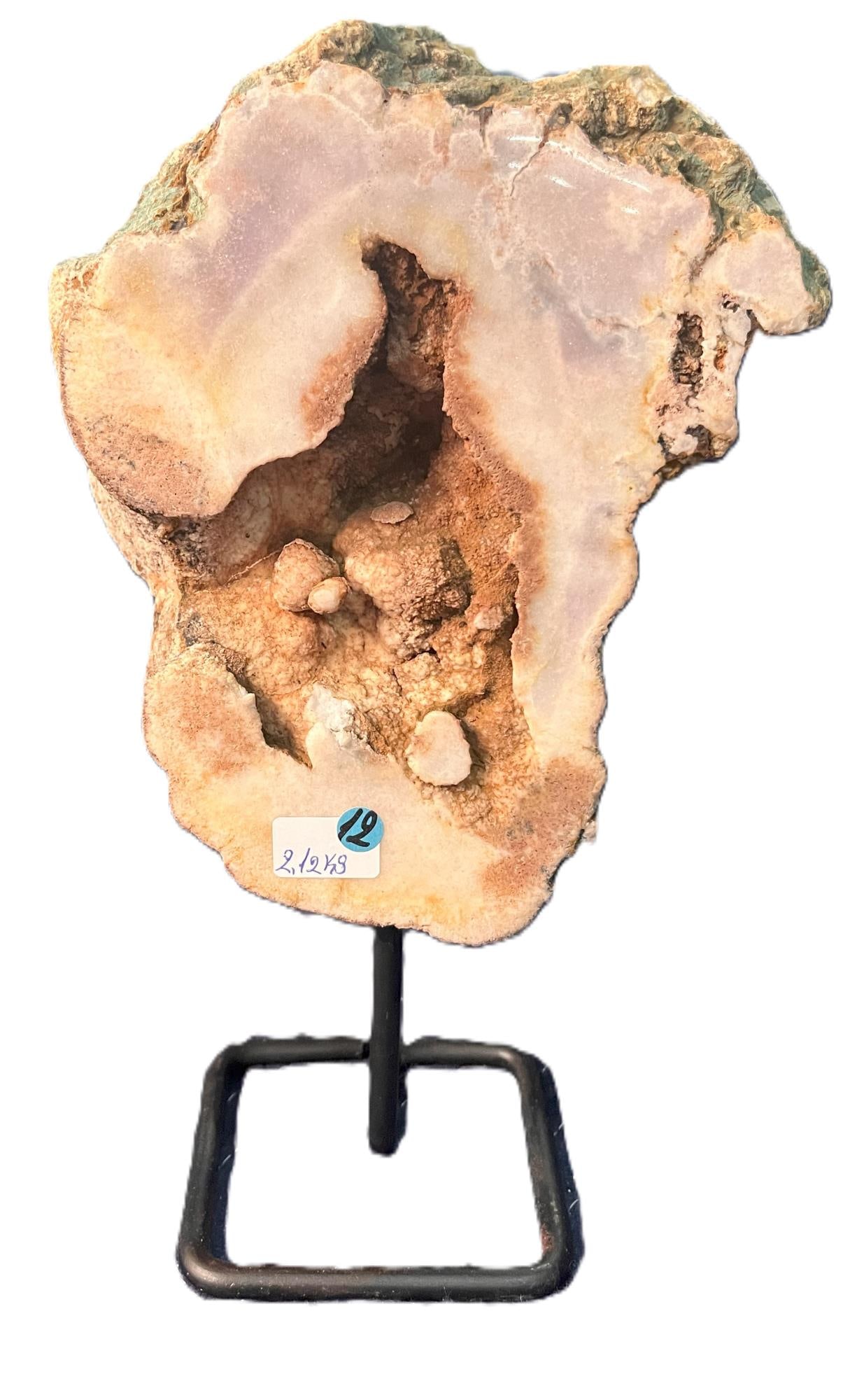 ROSE AMETHYST ON STAND (1 of 2)