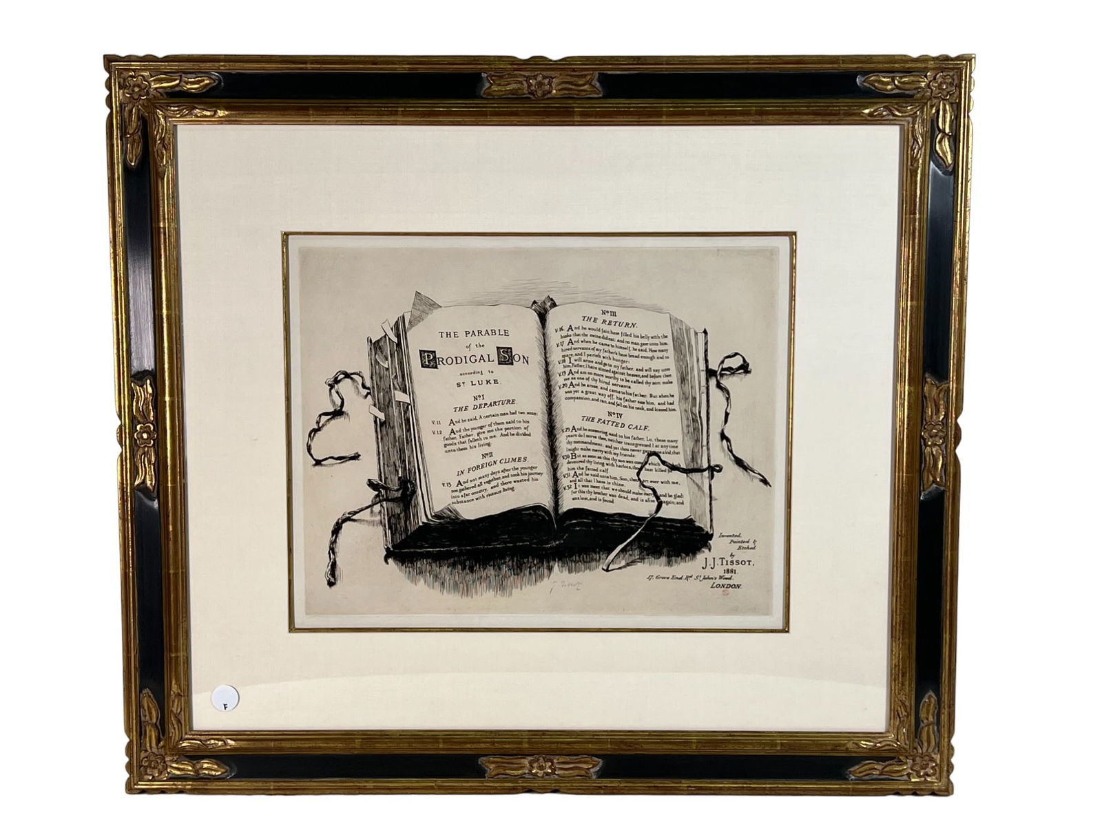 J. J. TISSOT PRODIGAL SON ENGRAVING (1 of 4)