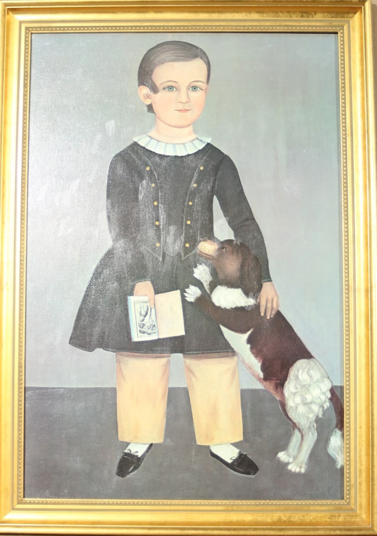 YOUNG SAMUEL MILLER PORTRAIT painting (1 of 2)