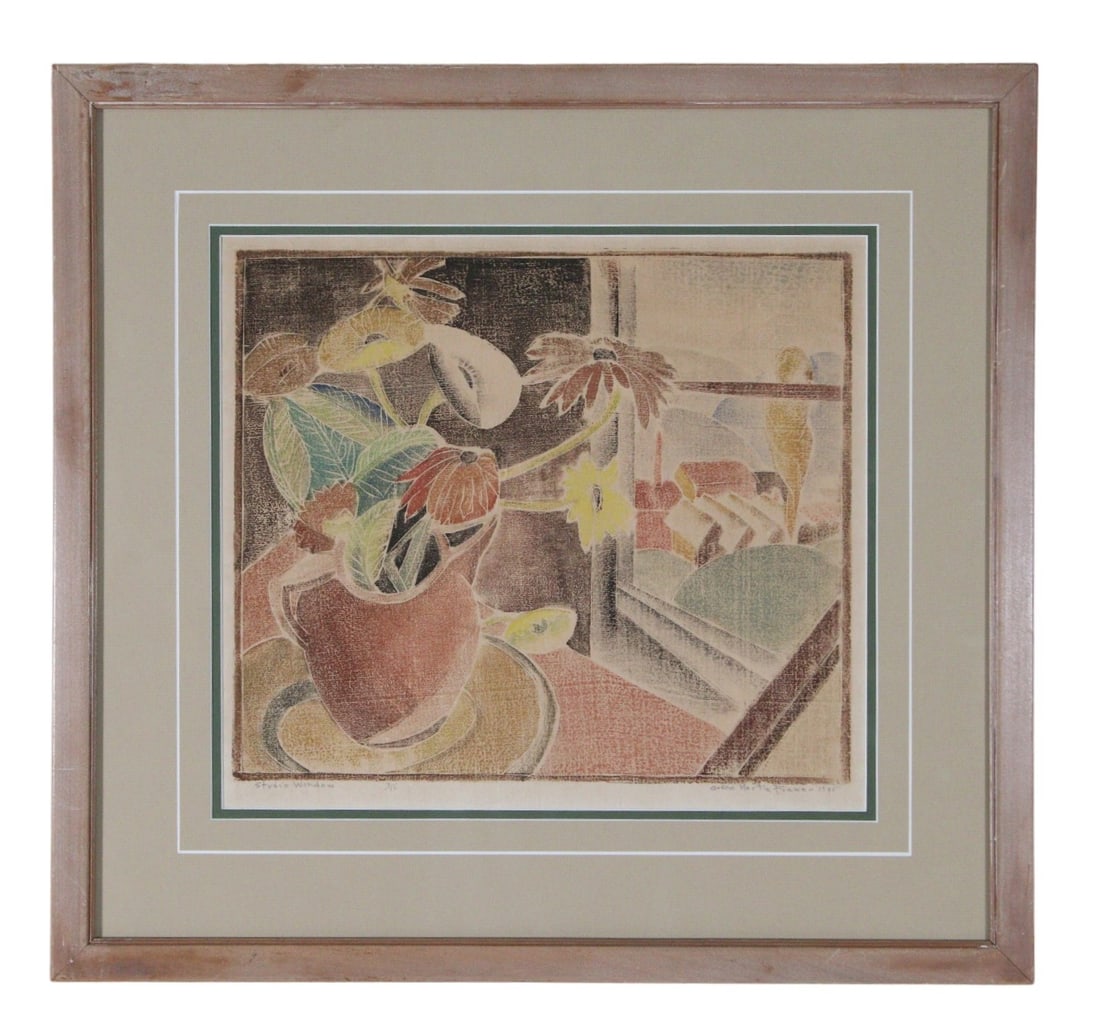 1945 GRACE MARTIN TAYLOR PASTEL ON PAPER (1 of 7)