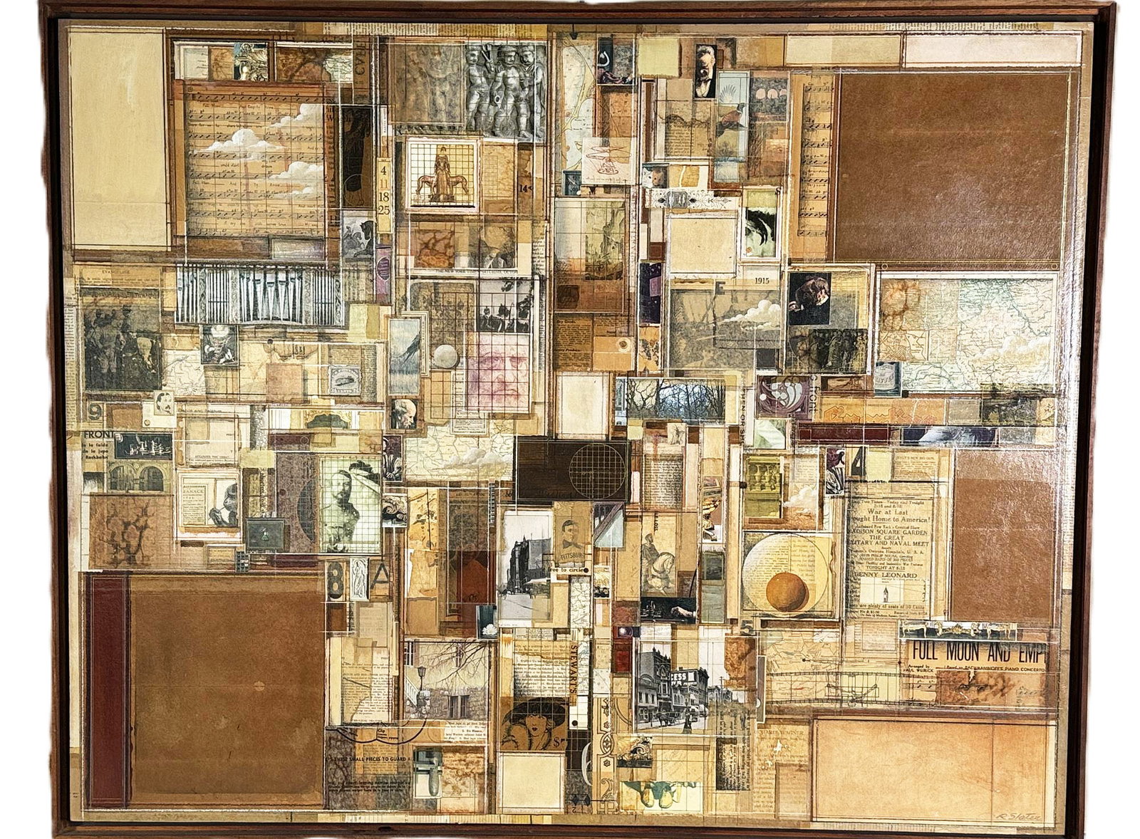 "LOOKING BACK" BY RODERICK SLATER PAINTING (1 of 5)