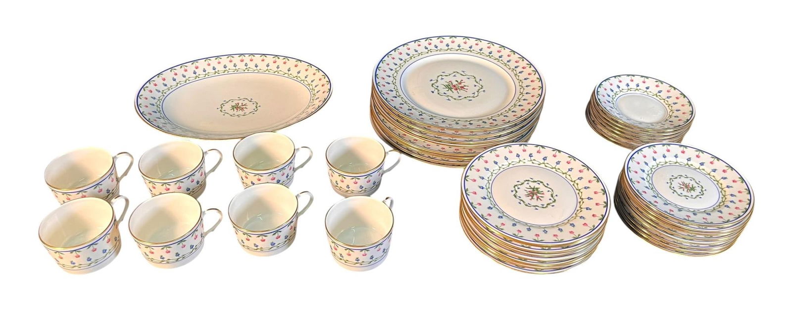 LIMOGES FRANCE CERALENE A. RAYNAUD CHINA SET (1 of 6)