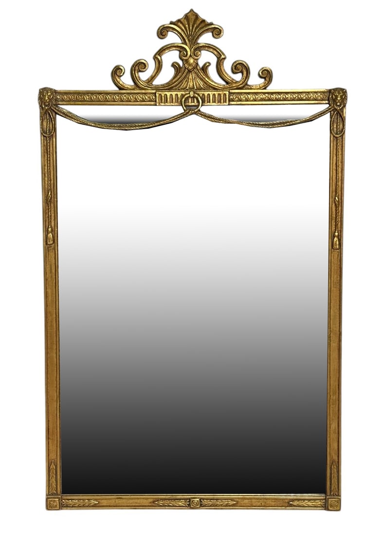ANTIQUE LOUIS XV STYLE MIRROR (1 of 4)