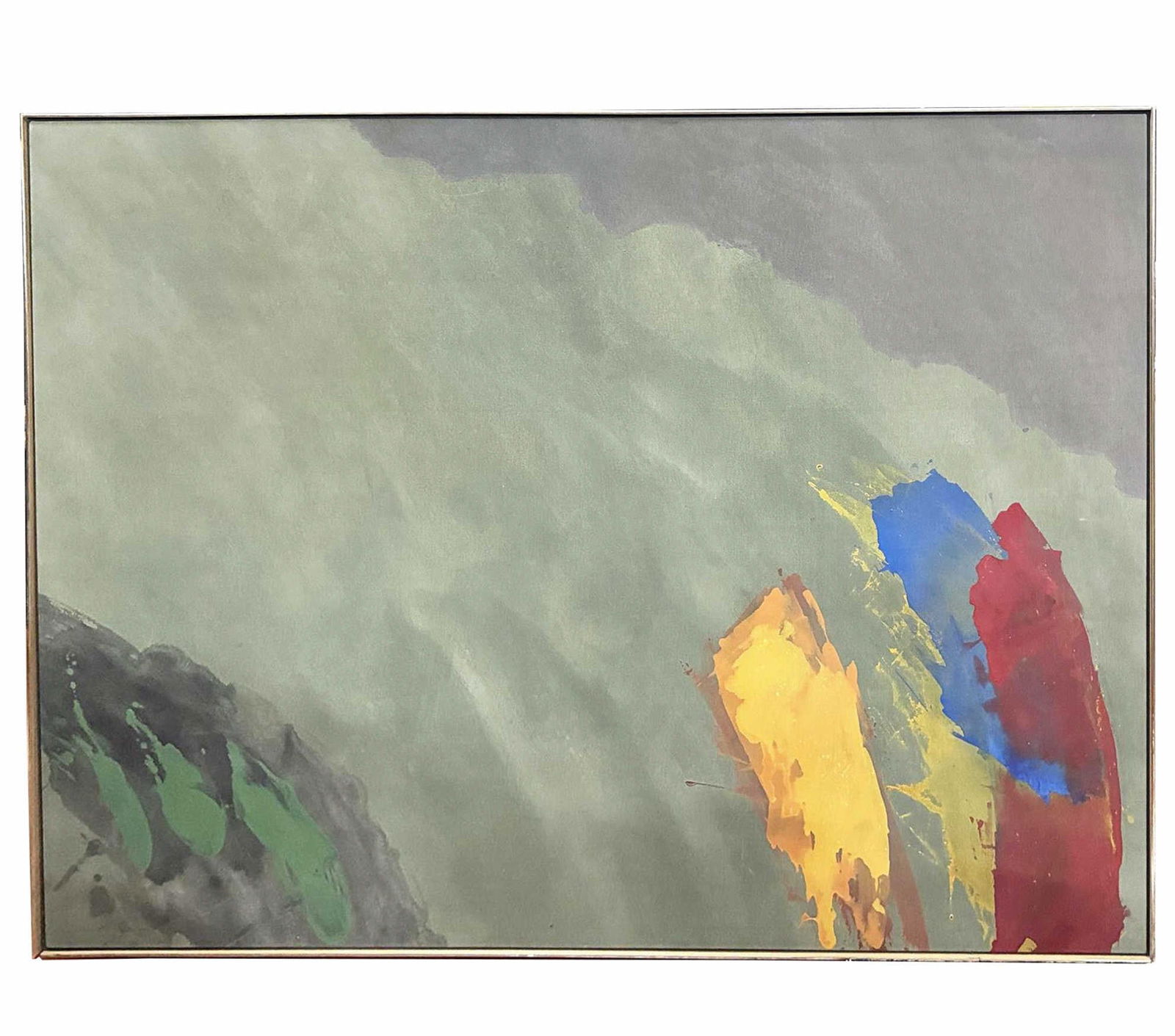 BASILIOS POULOS ABSTRACT ACRYLIC ON CANVAS (1 of 3)