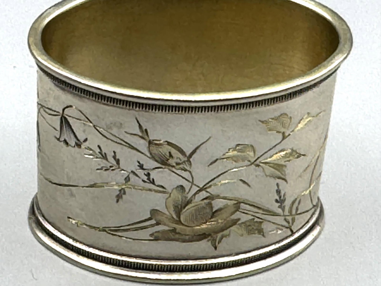STERLING NAPKIN RING 1901: STERLING NAPKIN RING 1901
