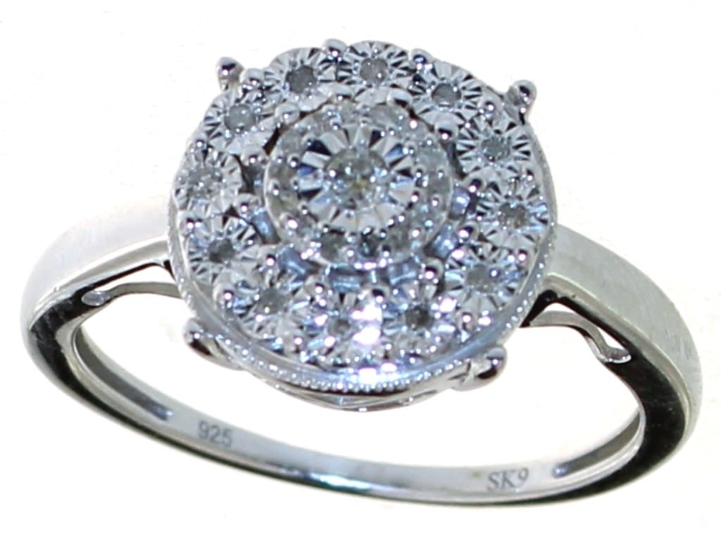 Round Brilliant Diamond Designer Ring (1 of 1)
