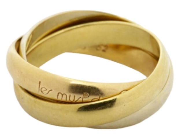 18k Gold Cartier Trinity Ring (1 of 2)