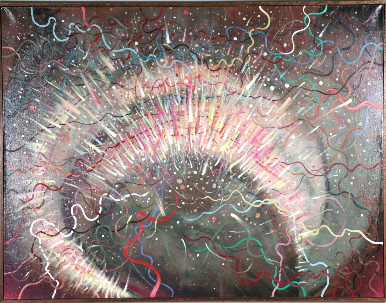 JOHN STURTEVANT EXPRESSIONIST ABSTRACT ACRYLIC (1 of 6)