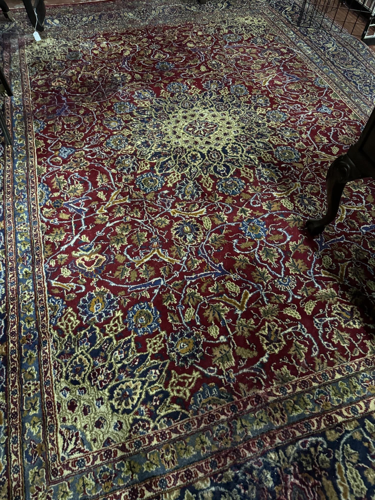 HAND KNOTTED KASHAN PERSIAN CARPET (1 of 5)