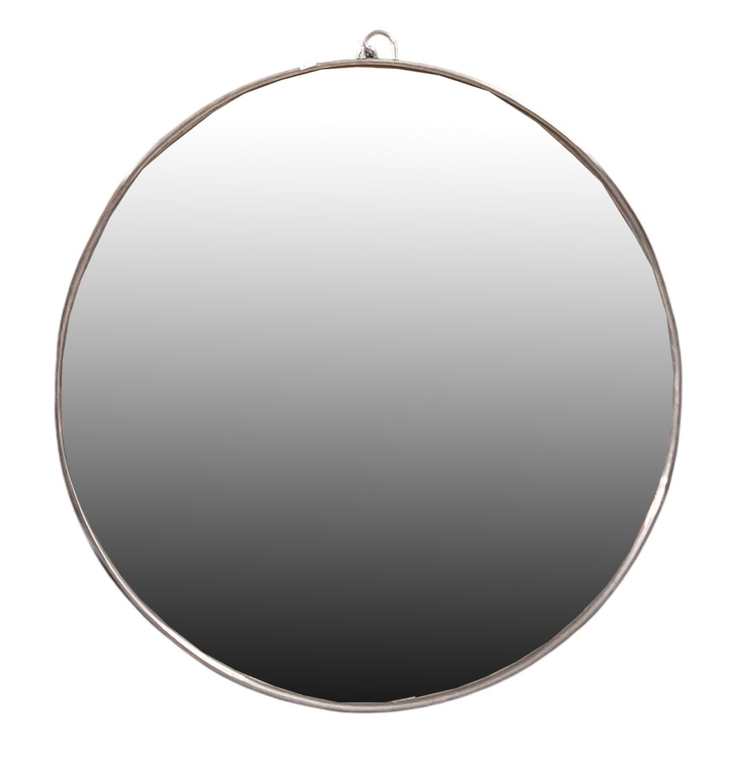 ARTERIORS ROUND SILVER COLOR/METAL MIRROR (1 of 3)