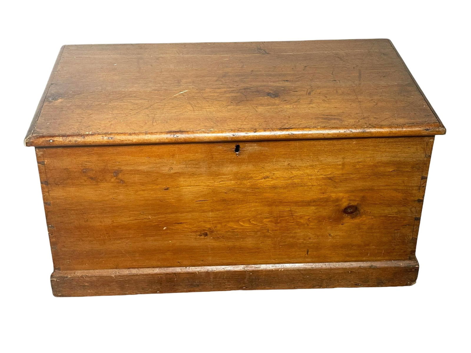 5010019TH CENTURY ENGLISH PINE BLANKET CHEST/TRUNK (1 of 3)