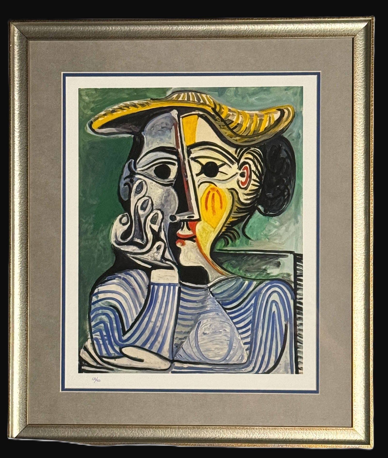 WOMAN WITH YELLOW HAT PRINT PICASSO (1 of 1)