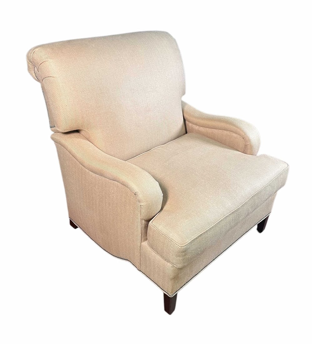 ML SLOVACK UPHOSLTERED RECLINER CHAIR: ML SLOVACK UPHOSLTERED RECLINER CHAIR SEAT HEIGHT = 19.5 IN. Height: 39.5 in. by Width: 35 in. by Depth: 33.5 in.