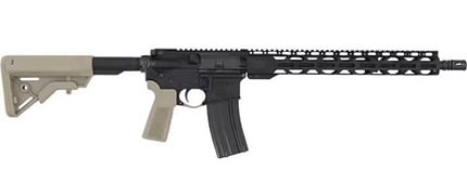 RADICAL 556NATO 16" 30RD FDE: RADICAL 556NATO 16" 30RD FDE, RADICAL 556NATO 16" 30RD FDE 15" RPR MLOK HANDGUARD, 1-30RD MAG B5 GRIP AND B5 STOCK. SERIAL #24-069181 (L355)
