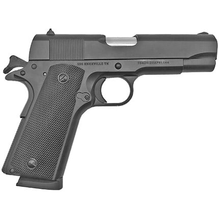 Tanker .45ACP 4.25" Black 8RD: Tanker .45ACP 4.25" Black 8RD.SDS Tanker .45ACP 4.25" Black Cerakote Enhanced features Hammer forged, flared ejection port, beveled magwell 2x8Rd. Mags Commander length slide. SERIAL #T0620-24AP03469.