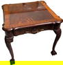 PAIR OF HENKEL- HARRIS MAHOGANY END TABLES