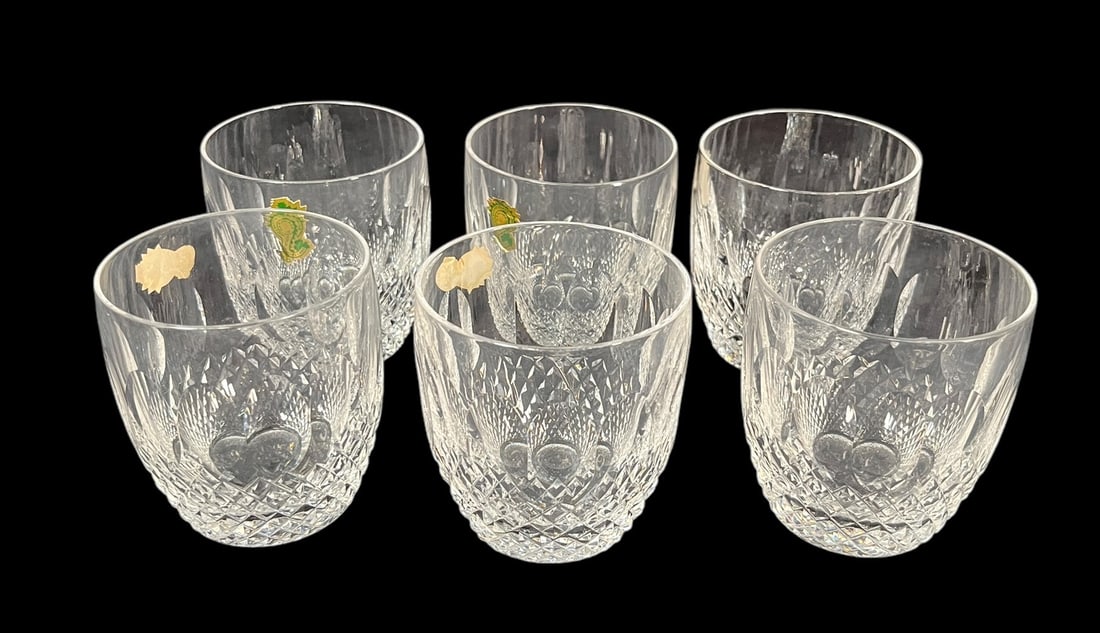 SET OF 10 WATERFORD CRYSTAL COLLEN SHORT GLASSES: SET OF 10 WATERFORD CRYSTAL COLLEN SHORT GOBLETS