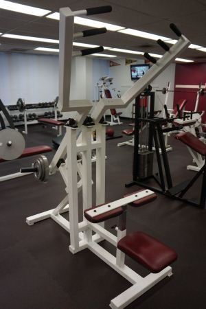 LAT PULL DOWN MACHINE: LAT PULL DOWN MACHINE.