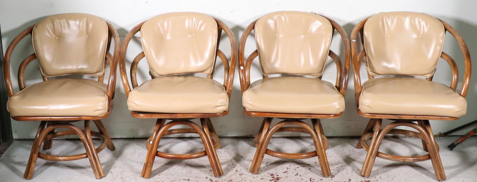 SET OF CIRCA 1940's BENT WOOD CHAIRS (1 of 5)