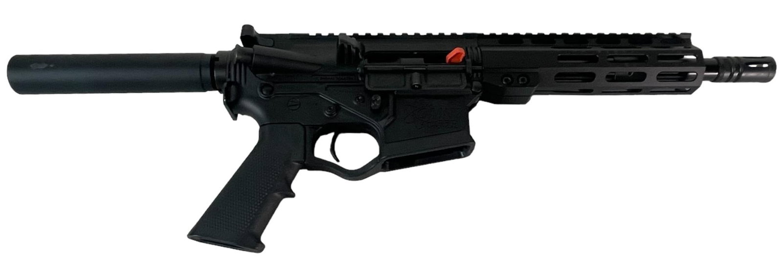 ATI P4 Pistol 300Bk. 8.5" barrel black: ATI P4 Pistol 300Bk. 8.5" barrel black. Serial #NS341019.