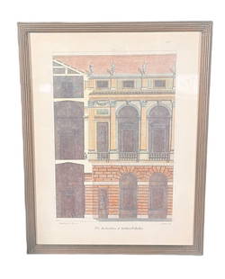 ARCH OF ANDREA PALLADIO PRINT: ARCH OF ANDREA PALLADIO PRINT. Height: 17.2 in. by Width: 13.2 in.