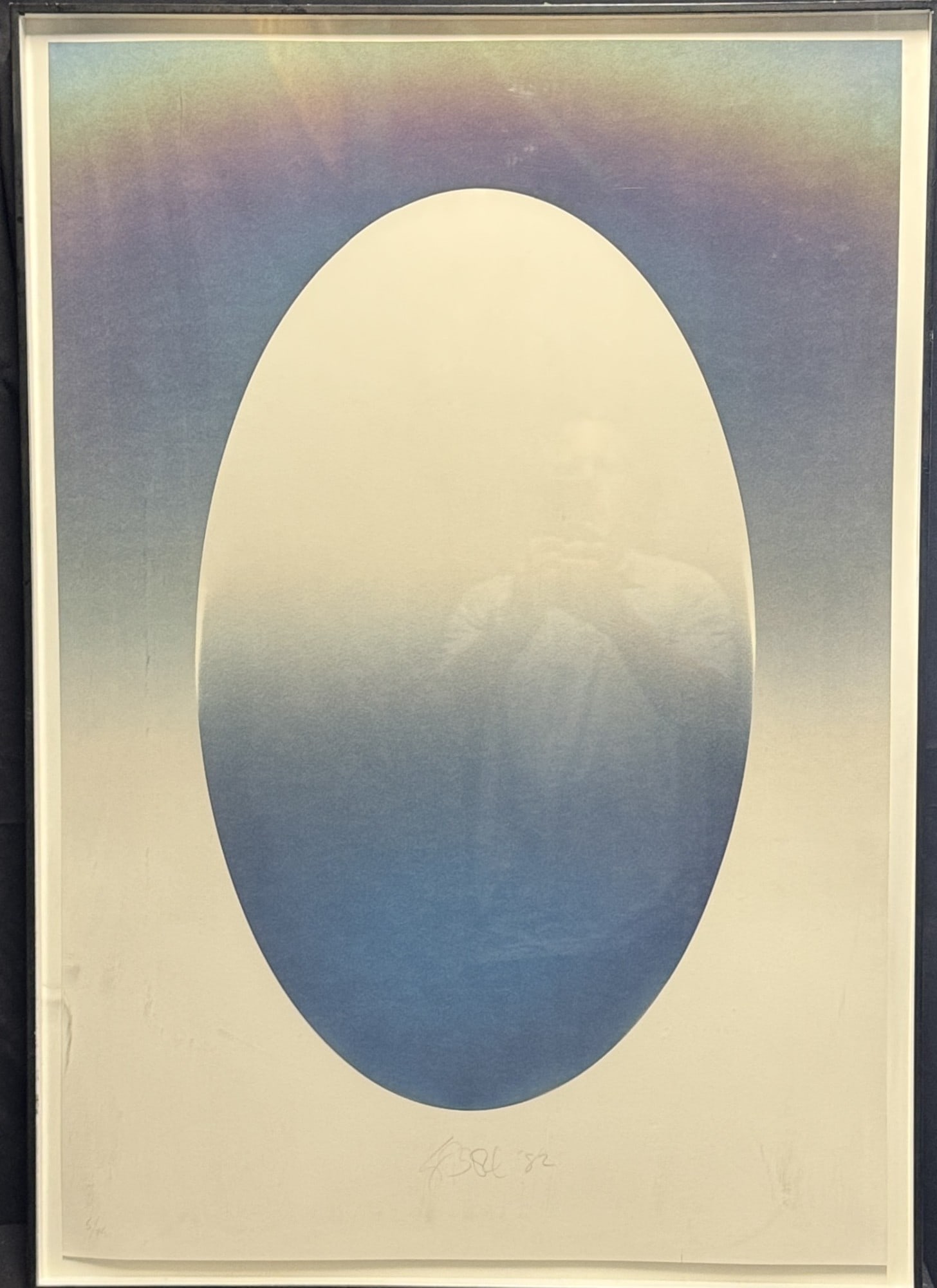 LARRY BELL "ELIN" ORIGINAL VAPOR DRAWING 1982 (1 of 6)