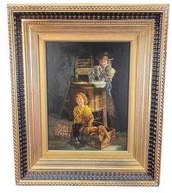 DUTCH SCHOOL CHILDREN WITH DOGS BY BOWDEN (1 of 3)