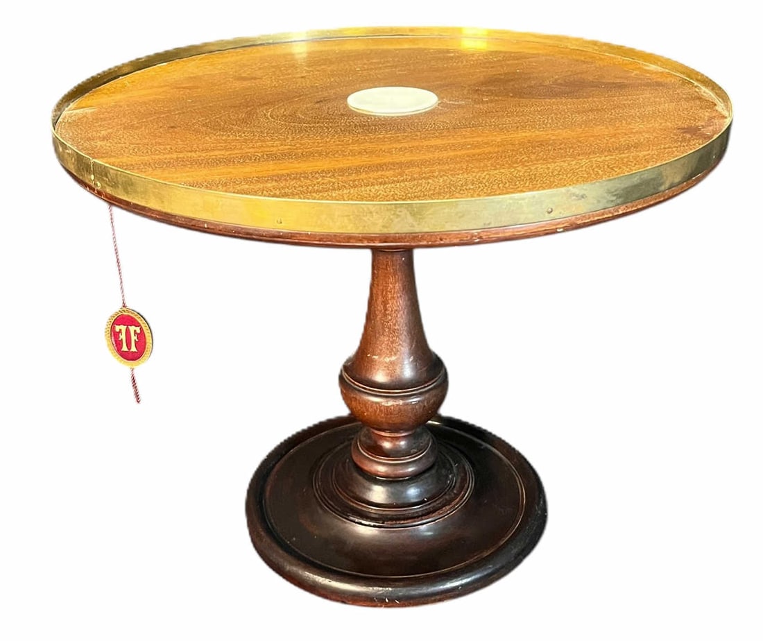 CIRCA 1875 ENGLISH WALNUT PEDESTAL (1 of 3)
