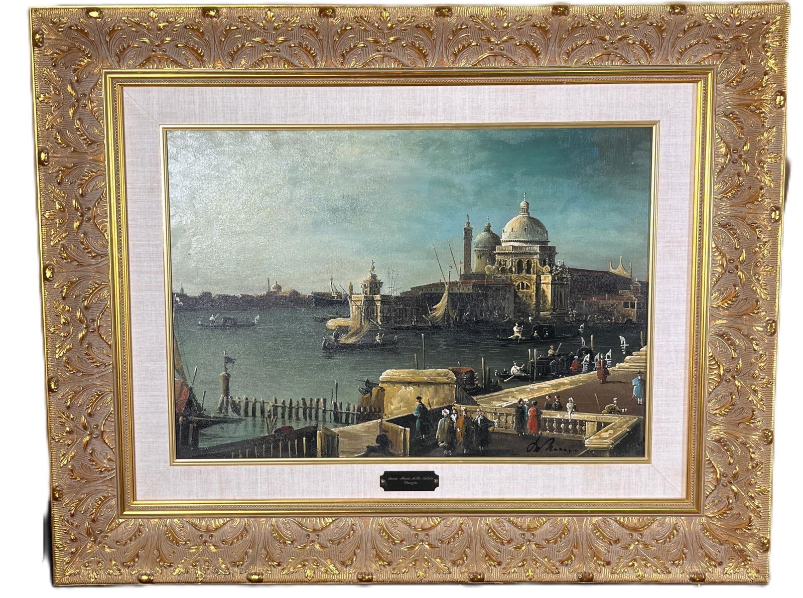 SANTA MARIA DELLA SALUTE VENEGIA  ACRYLIC CANVAS (1 of 4)