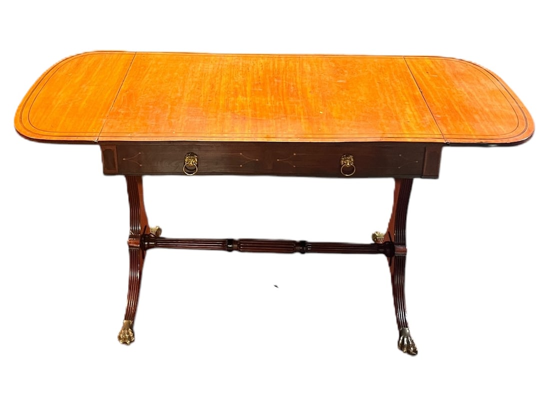 CIRCA 1820's ENGLISH REGENCY SOFA TABLE (1 of 16)