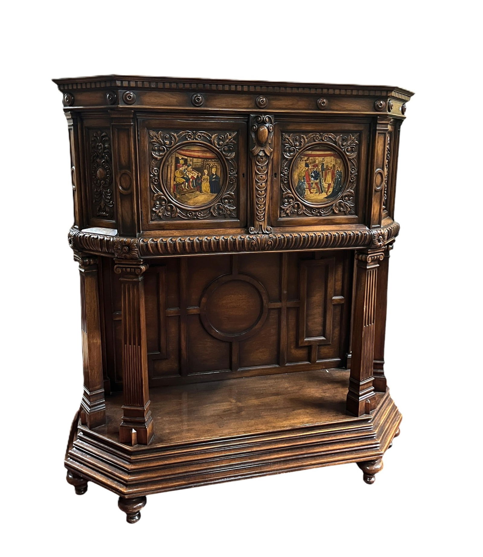 LOUIS XVII RENAISSANCE STYLE CABINET (1 of 6)
