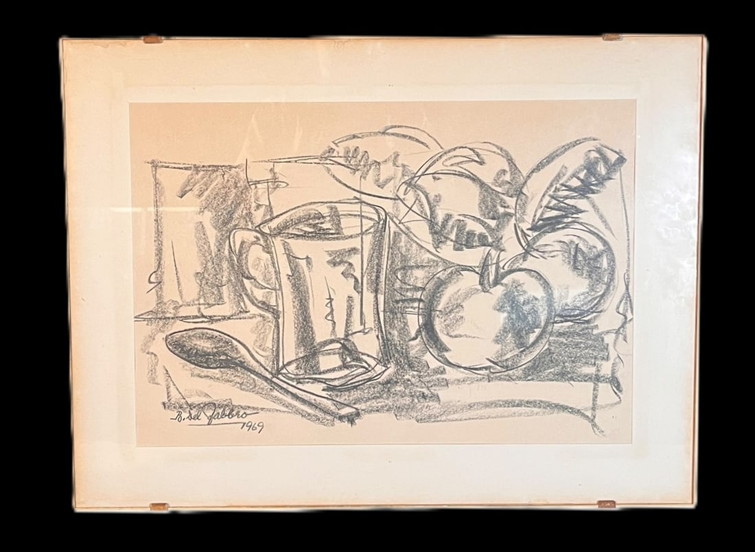 1969 SKETCH: 1969 SKETCH Height: 18.5 in. by Width: 24.5 in.