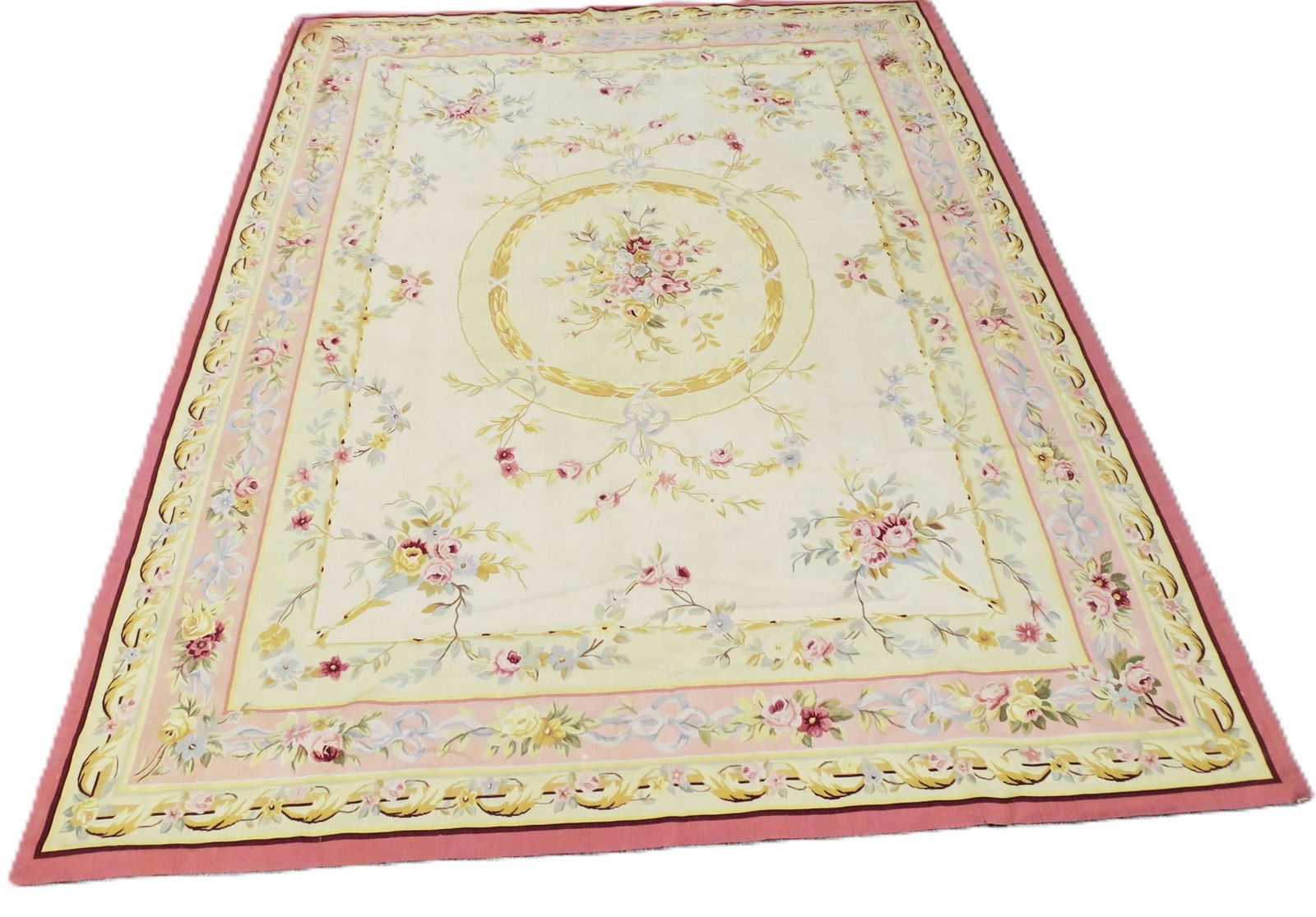 AUBUSSON HAND WOVEN  TAPESTRY (1 of 5)