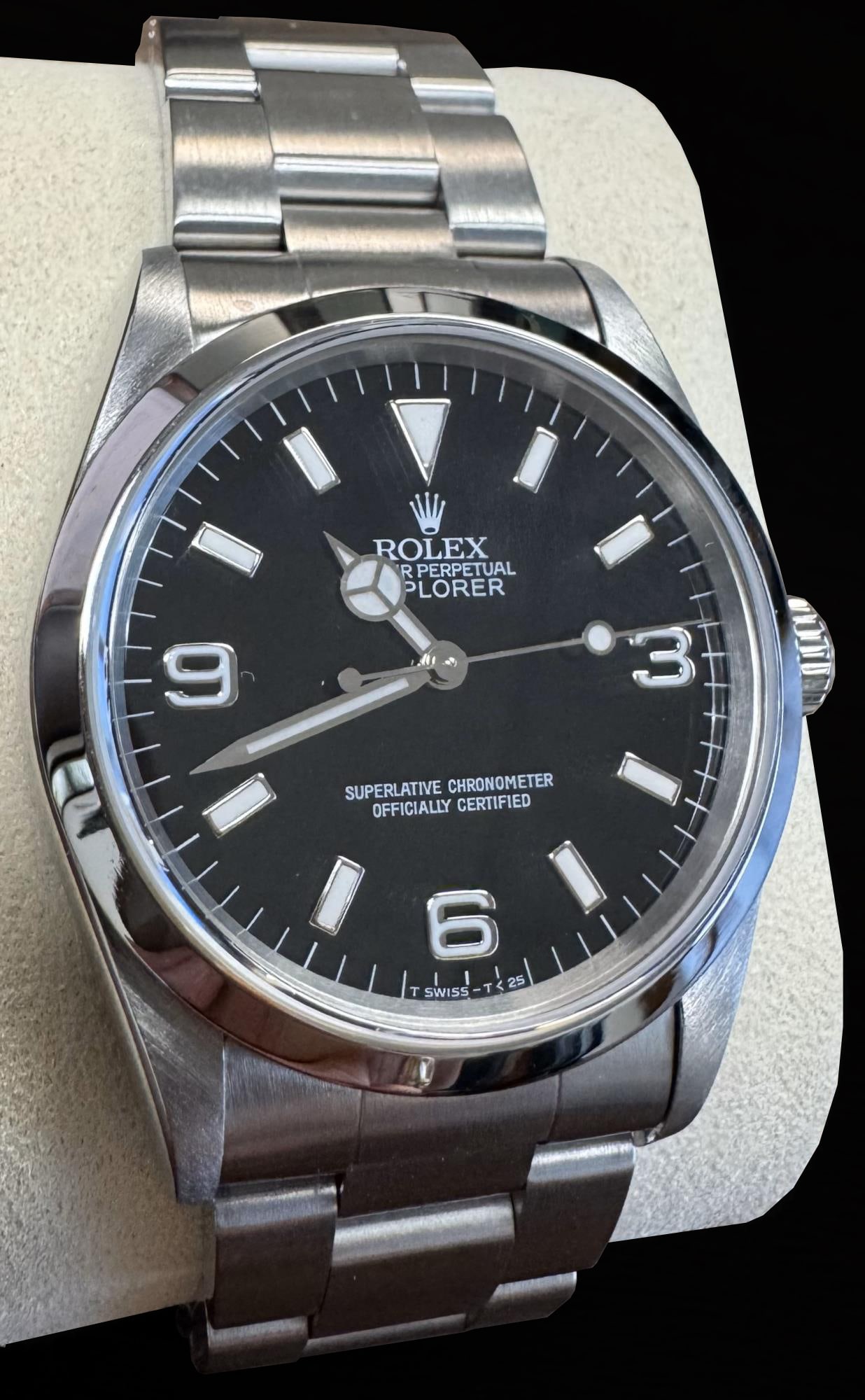 ROLEX EXPLOER 36MM STAINLESS STEEL WATCH (1 of 3)