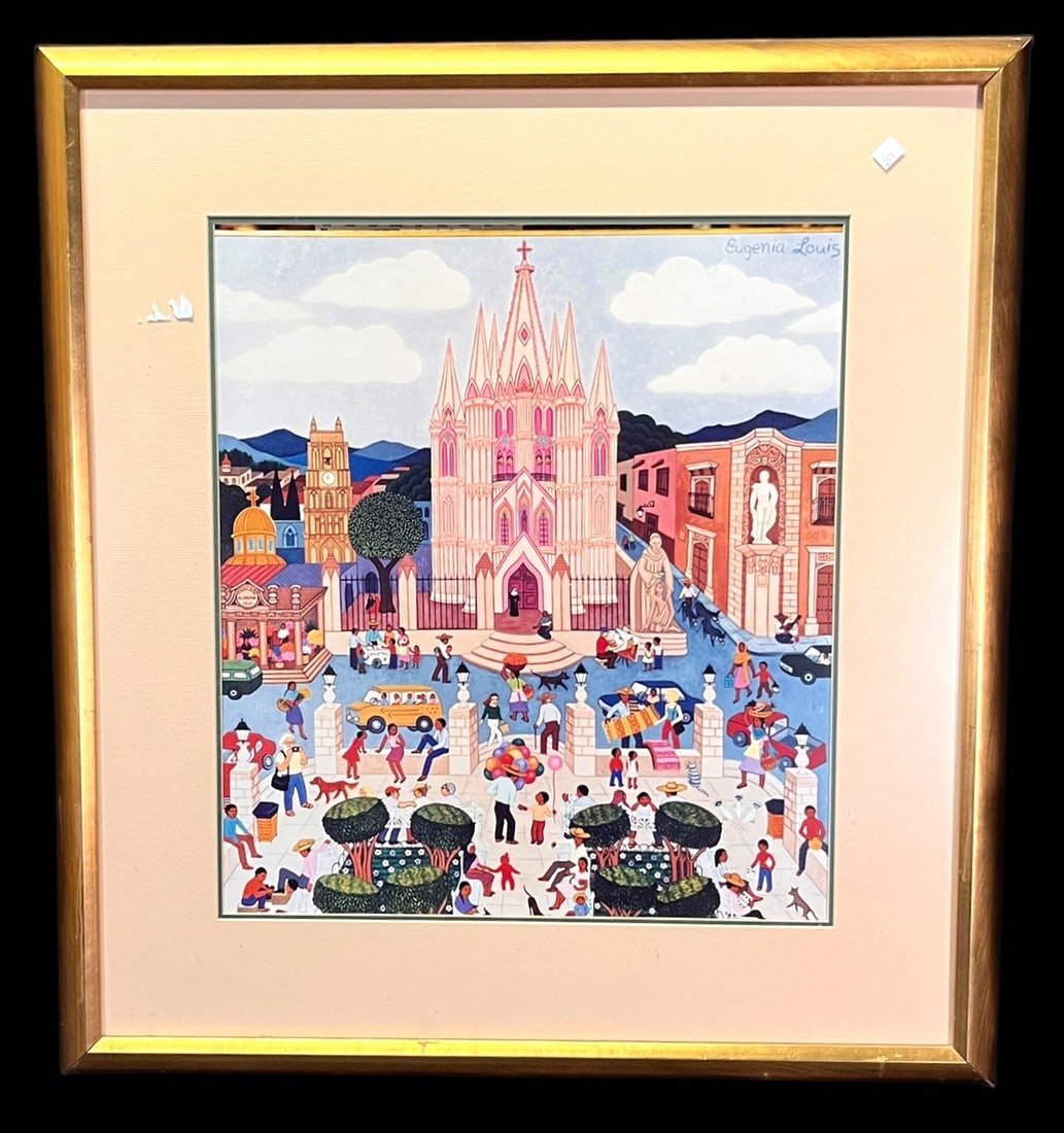 EUGINA LOUIS PRINT Height: 34 in. by Width: 30.5  in. (1 of 3)