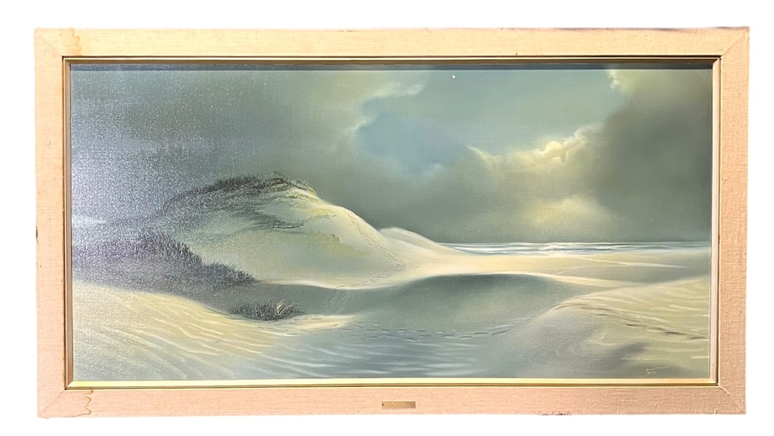 "SAND WHISPERS" BY DICK TURNER Height: 29 in. by Width: 53 in.: "SAND WHISPERS" BY DICK TURNER Height: 29 in. by Width: 53 in.
