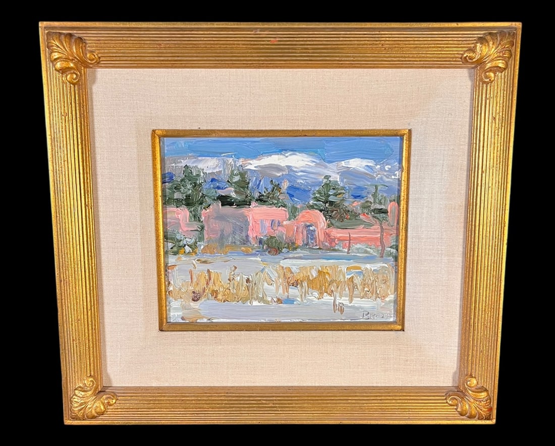 SANTE FE CITY PAINTING BY BREZA (1 of 3)