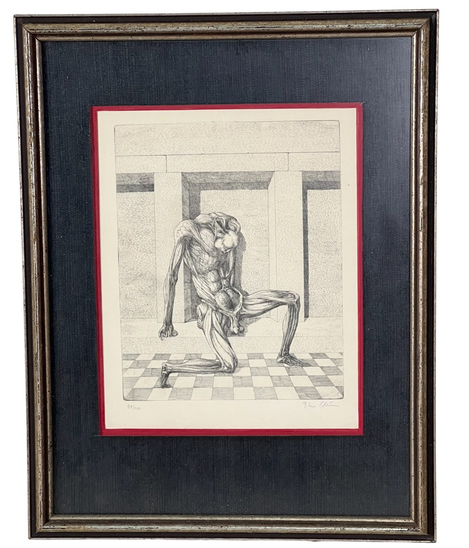 ANATOMY DRAWING, EDITION #97/100. Height: 18.5 in. by Width: 15: ANATOMY DRAWING, EDITION #97/100. Height: 18.5 in. by Width: 15