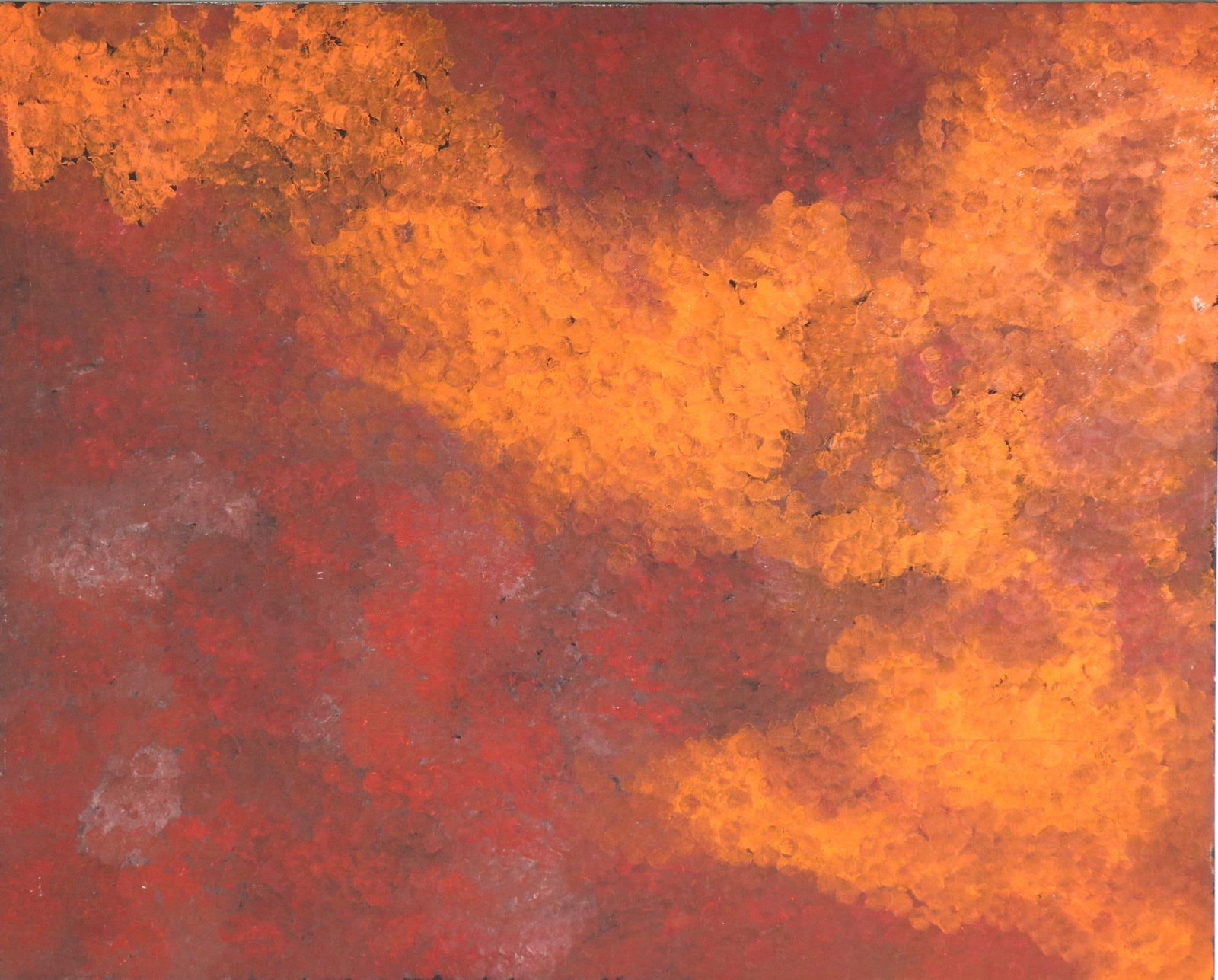 MONTEVERDI ABSTRACT ACRYLIC ON CANVAS PAINTING. Height: 48 in. by Width: 60 in.: MONTEVERDI ABSTRACT ACRYLIC ON CANVAS PAINTING. Height: 48 in. by Width: 60 in.