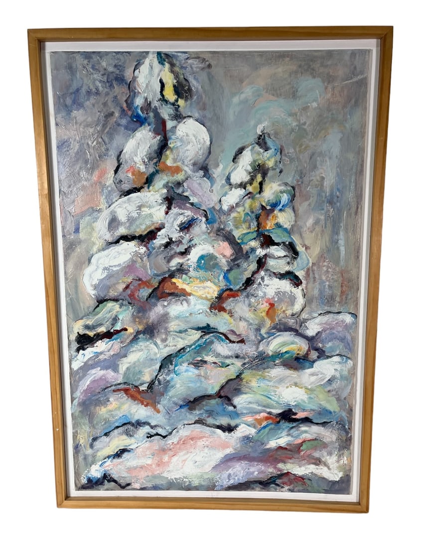 BOB WEIR ACRYLIC ON CANVAS  "TAKE ME AWAY" Height:  39 in. by Width: 27 in. by Depth: 2 (1 of 4)