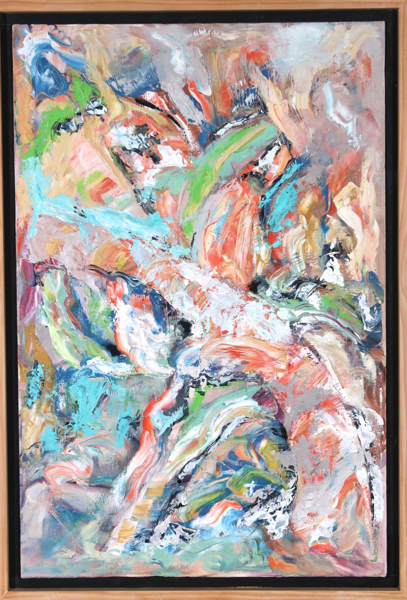 TROPIC PASSION - ROBERT R. WEIR Height: 29 in. by Width: 27 in.: TROPIC PASSION - ROBERT R. WEIR Height: 29 in. by Width: 27 in.