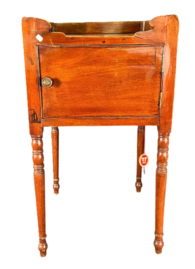 CIRCA 1815 ENGLISH REGENCY MAHOGANY WASH STAND (1 of 6)