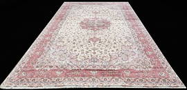 PALATIAL SIZE SIGNED PERSIAN TABRIZ CARPET