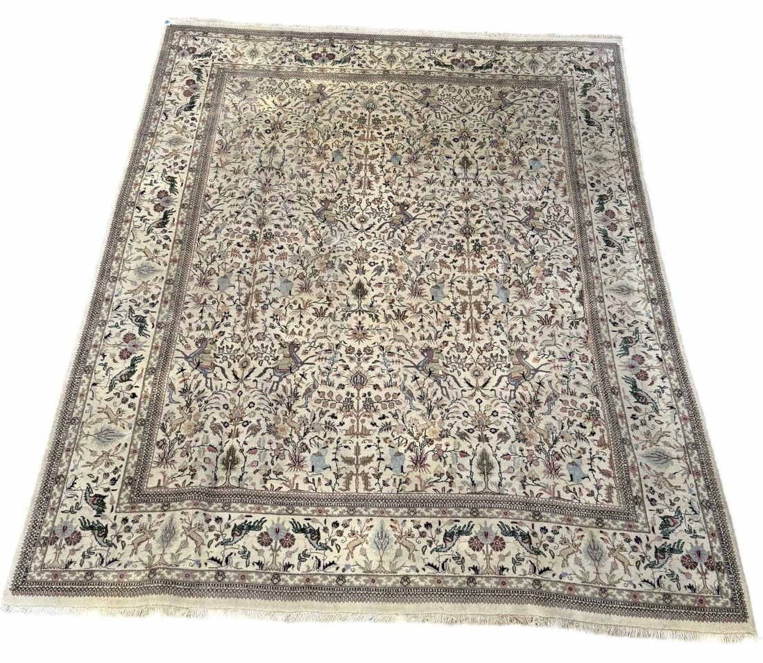 HAND MADE PERSIAN WOOL RUG 10 X 12 FEET (1 of 6)