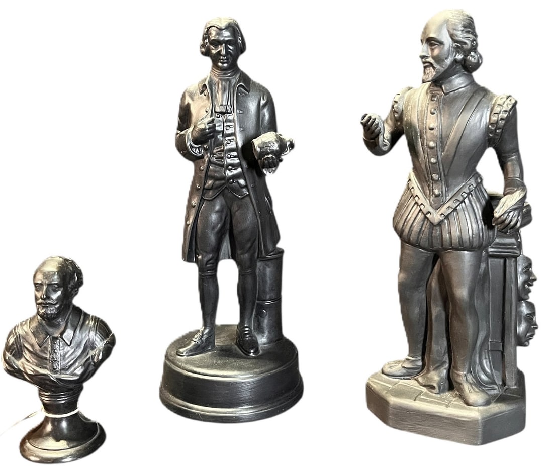 WEDGWOOD SHAKESPEARE & JOSIAH, SHAKESPEARE BUST (1 of 5)