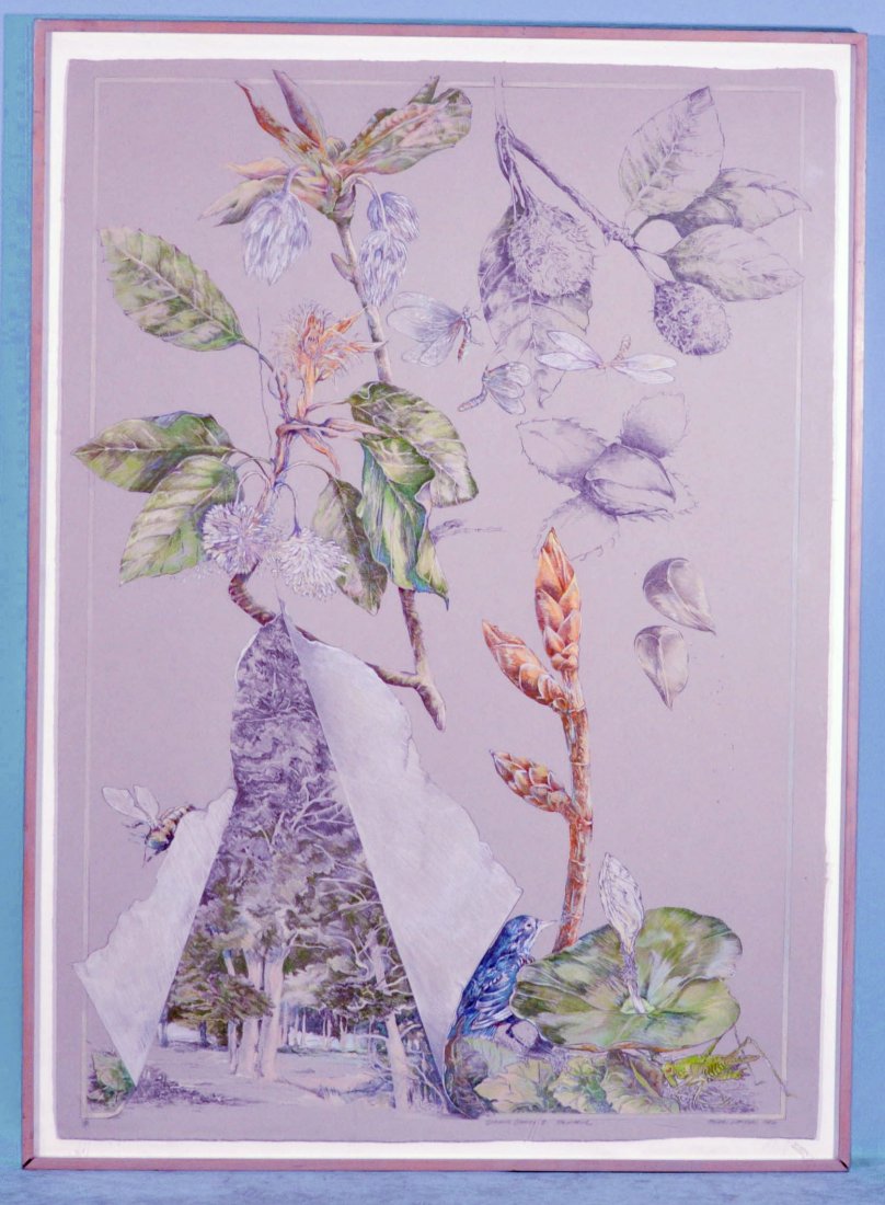 ELLEN LANYON STRANGE GAMES B: ELLEN LANYON STRANGE GAMES B Height: 47 in. by Width: 34 in.