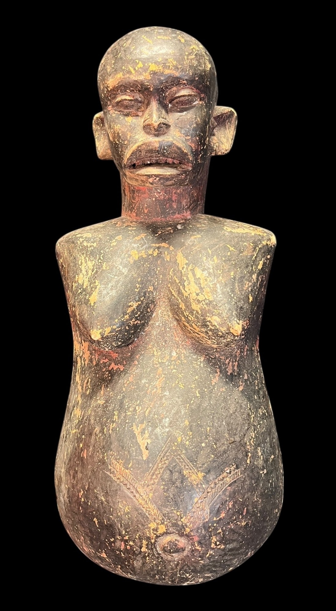AFRICAN CARVED FIGURE (1 of 4)