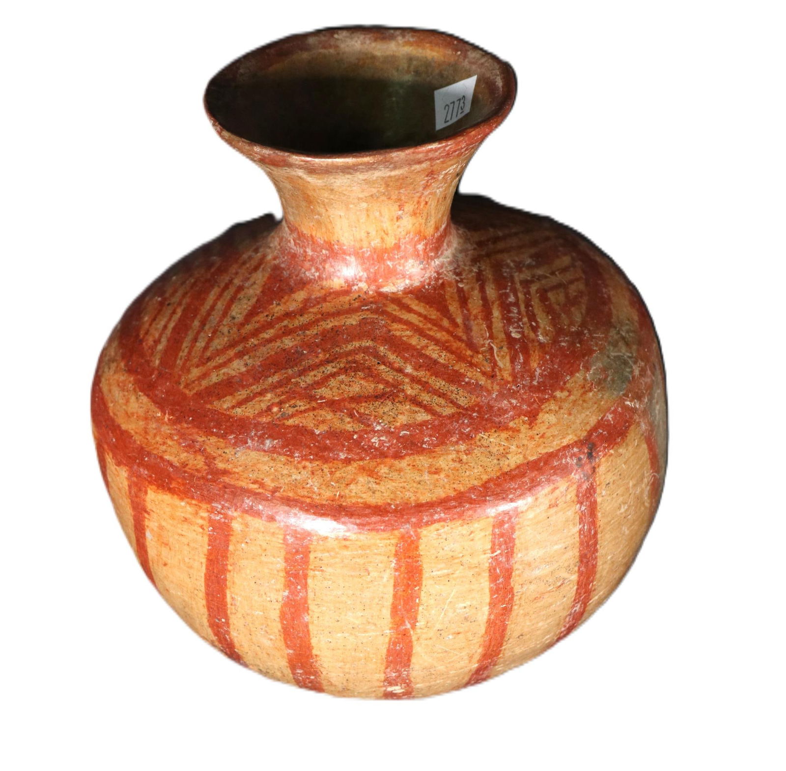 PRE-COLUMBIAN NAYARIT TERRACOTTA VASE (1 of 3)